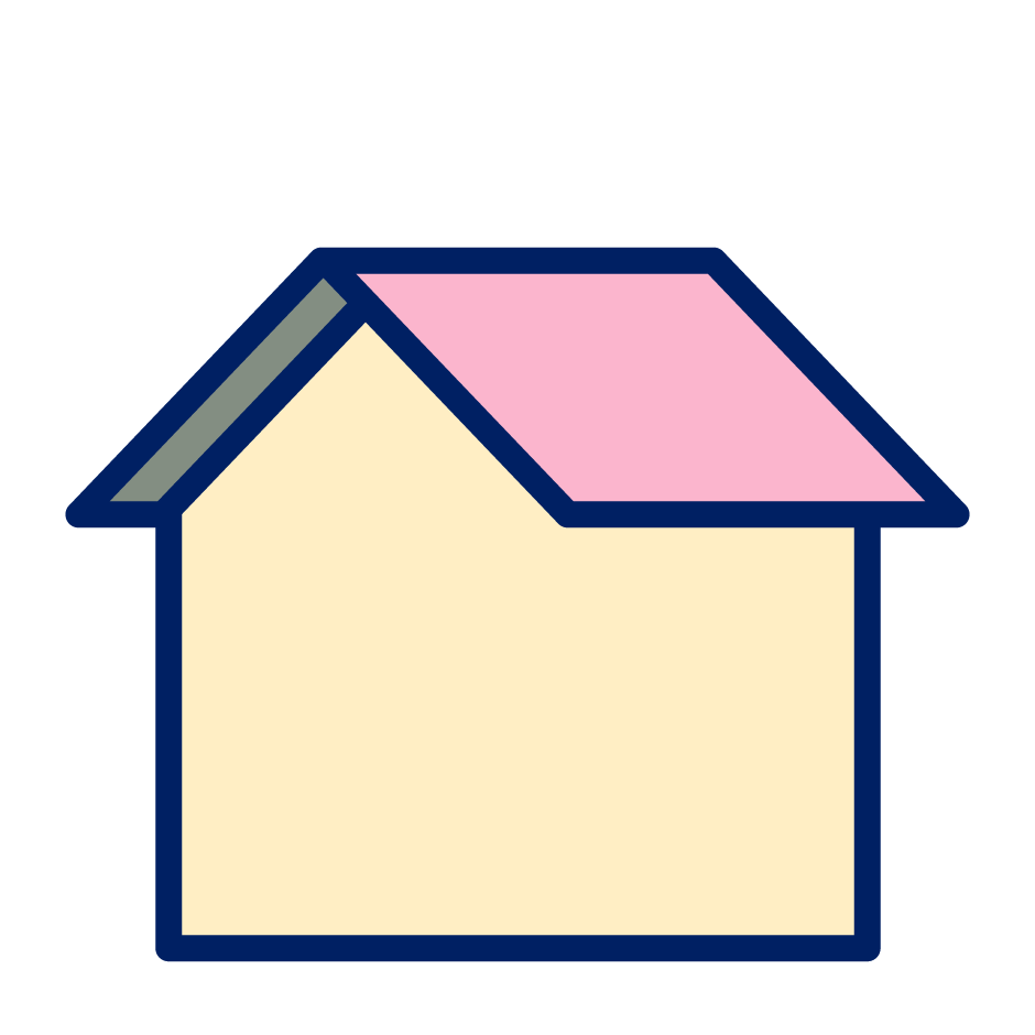 下屋根なし