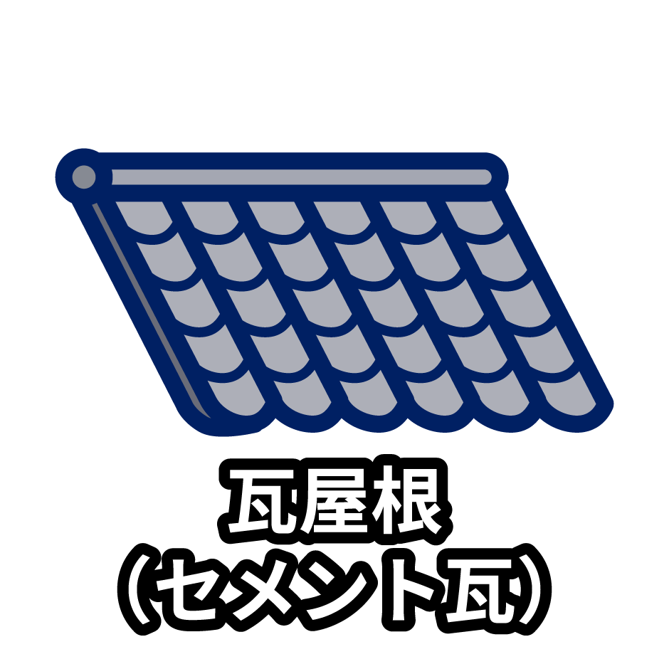 瓦屋根・セメント瓦