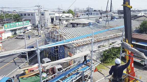 倉庫・工場の工事