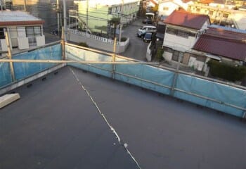 屋根本体 施工