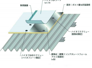 カバー工法 シート防水