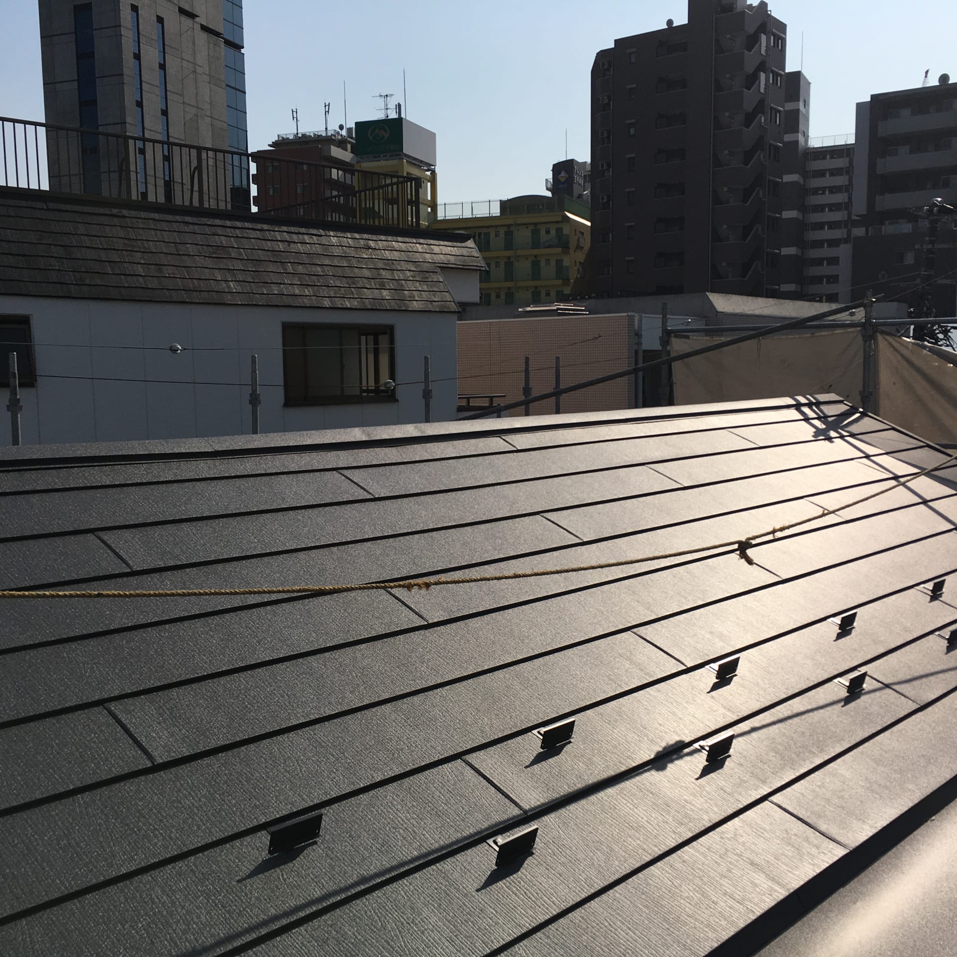 足立区の屋根葺き替え工事 完成