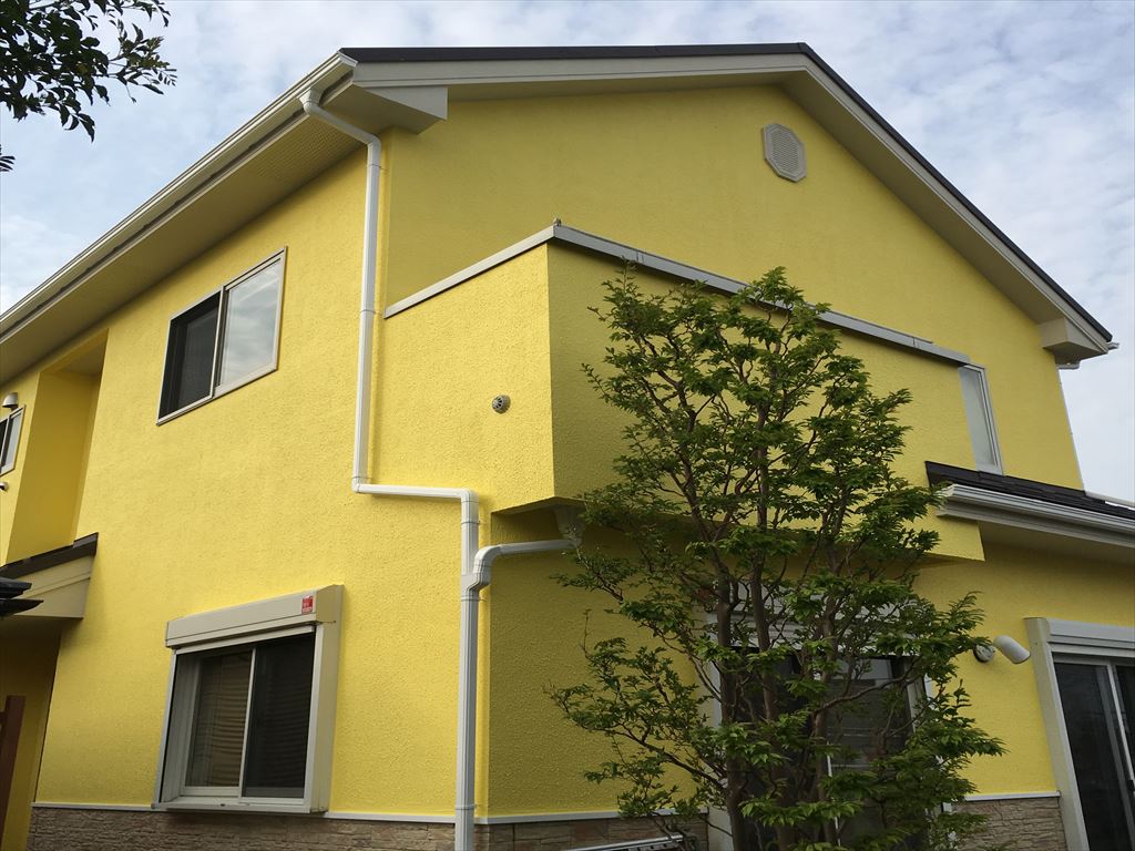 13.横浜市の屋根カバー工法と外壁塗装工事 完成
