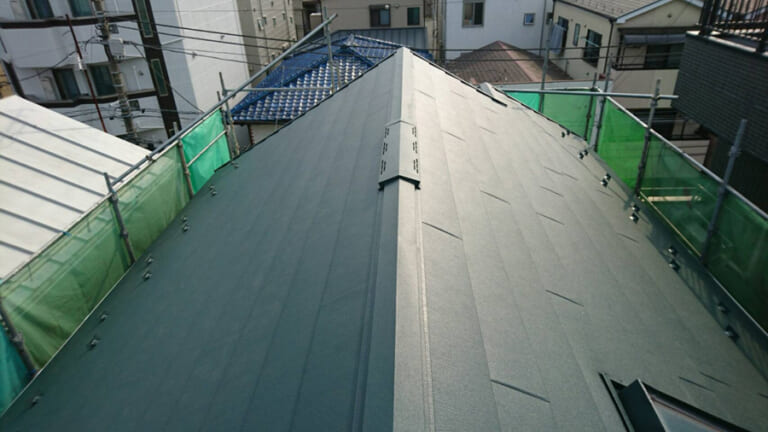 江戸川区の屋根と外壁リフォーム工事　完成