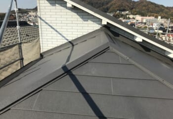 神戸市　屋根葺き替えリフォーム完成