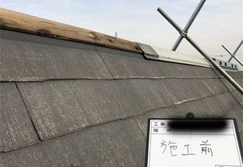 川口市2018年台風被害にあった屋根