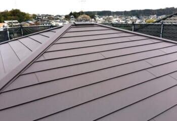 生駒市のカバー工法による屋根リフォームが完成