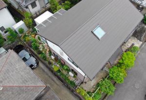 兵庫県三田市でおこなった屋根カバー工法が完成