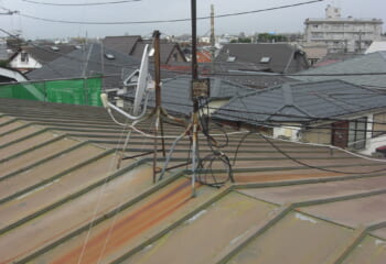 さいたま市 瓦棒屋根施工前