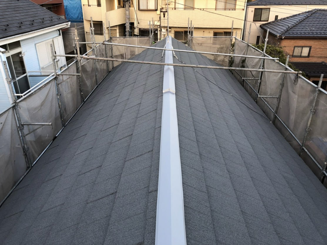 非同質役物の屋根