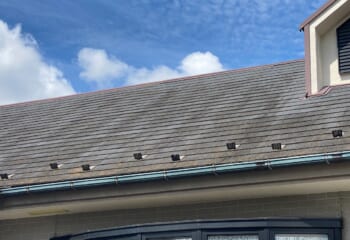 屋根塗装をしていないスレート屋根
