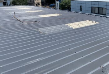 工事前の折板屋根