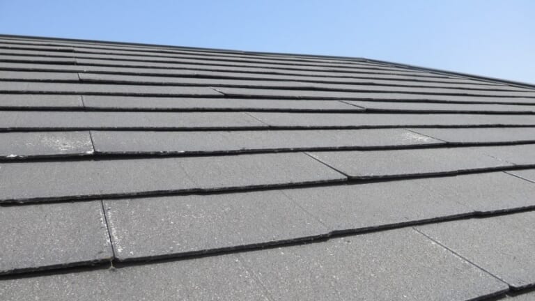 スレート屋根の改修は保証対象外