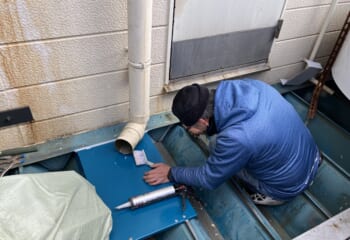 千葉県柏市-店舗の雨漏りを部分修理で解決