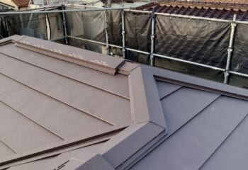 大阪府泉大津市－土葺き屋根の葺き替えによる耐震改修と外壁塗装