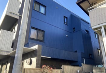 東京都世田谷区 - ニチハの金属サイディングでマンションをカバー工法リフォーム