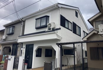 東京都清瀬市 - ニチハの金属サイディングで外壁カバー工法
