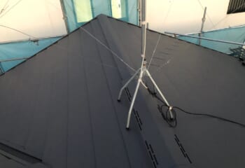 屋根カバー工法リフォーム工事の完成
