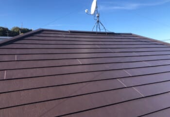 神奈川県茅ヶ崎市 - 築30年のスレート屋根をカバー工法リフォーム