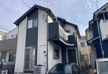 東京都東久留米市 - パミールを屋根カバー工法と外壁塗装リフォーム