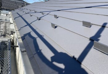 屋根カバー工法リフォーム工事の完成