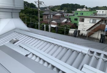 新規の折板屋根