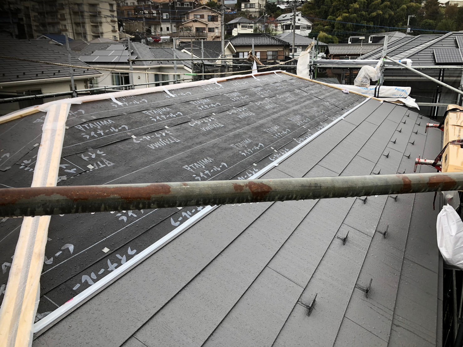 新規屋根材 スーパーガルテクト