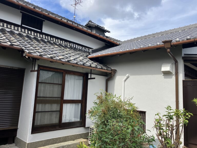 塗装後モルタル外壁