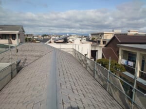 アスベストの含まれるスレート屋根