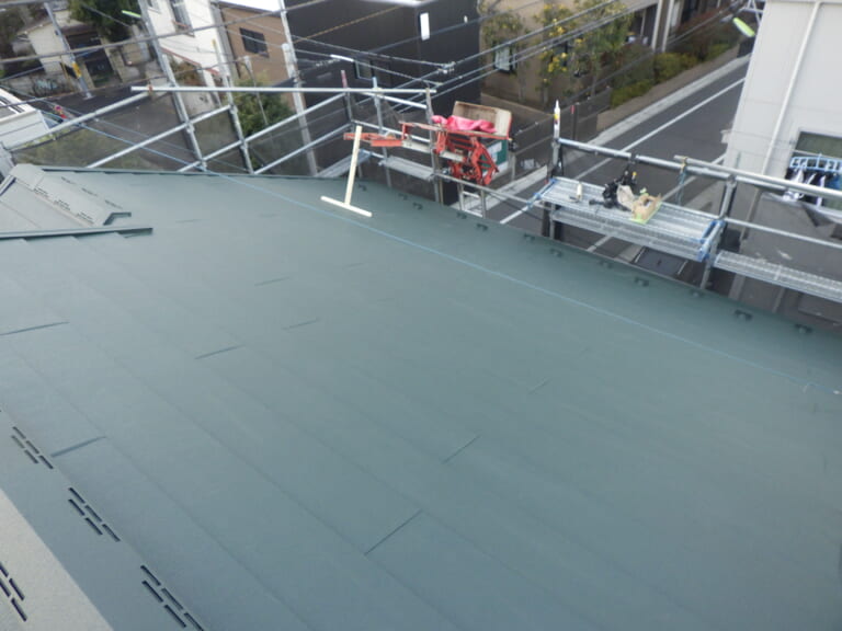 工事後の屋根