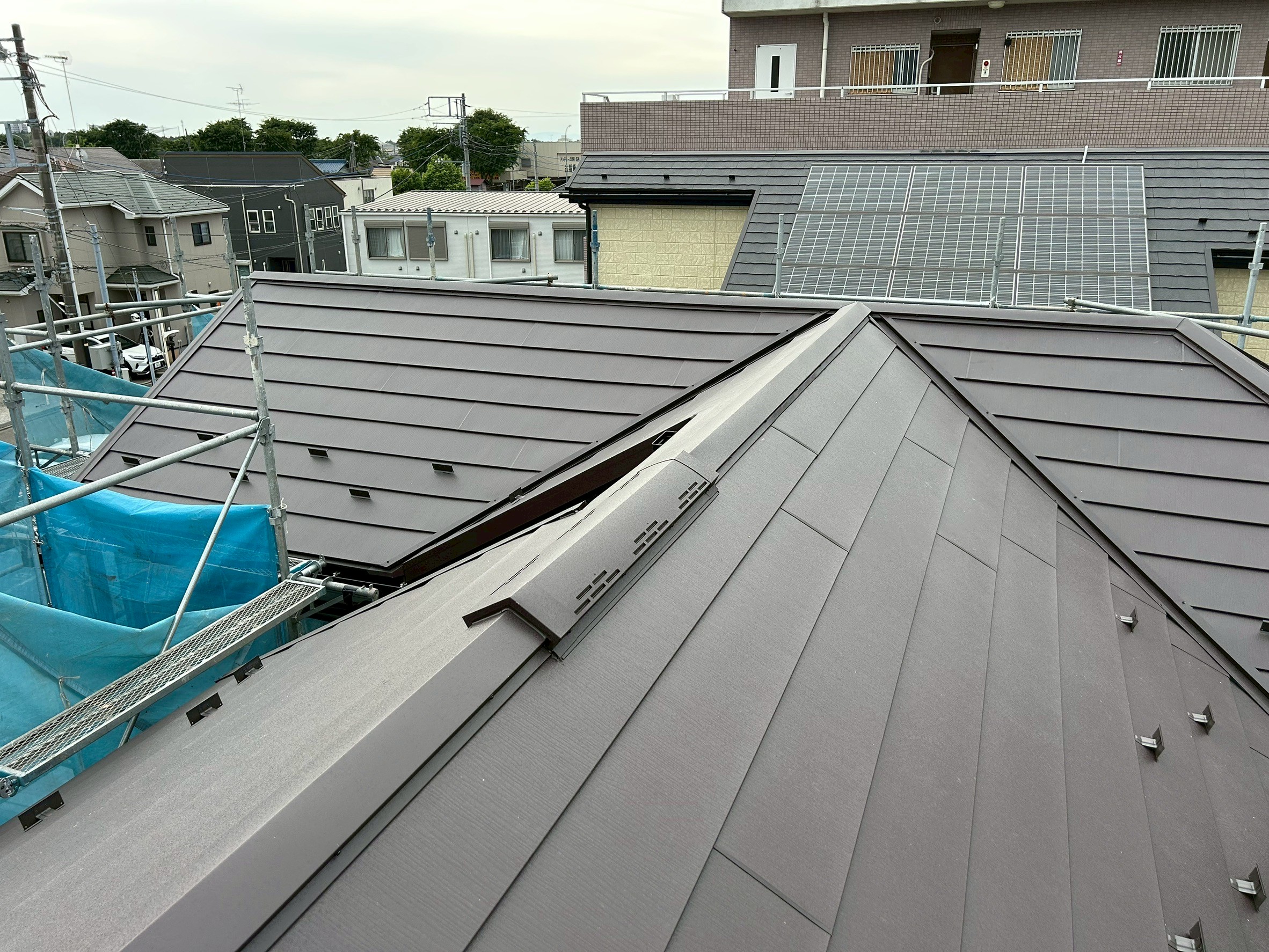 カバー工法後 スーパーガルテクト