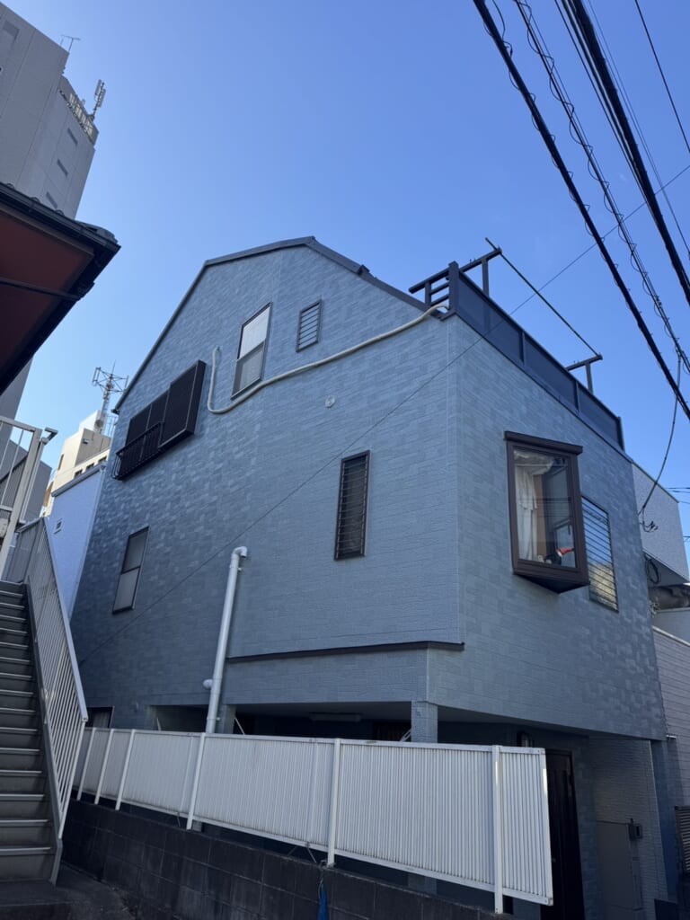 施行後の外壁