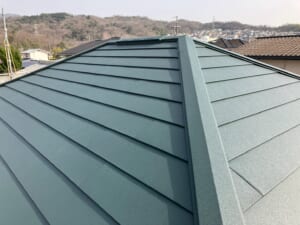 施工後の屋根