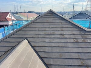 アスベストの含まれるスレート屋根