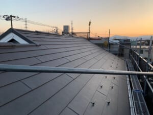 施工後の屋根