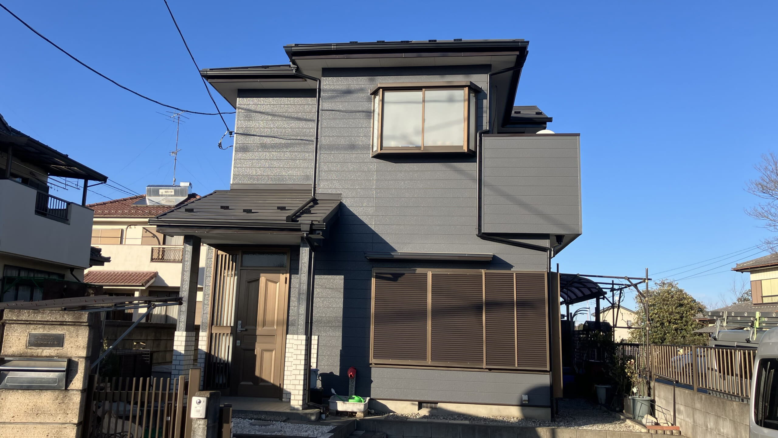 施工後の家