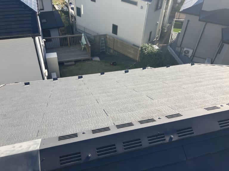 スレート屋根　
