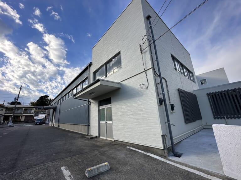 施工が完了した屋根