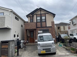 外壁工事前