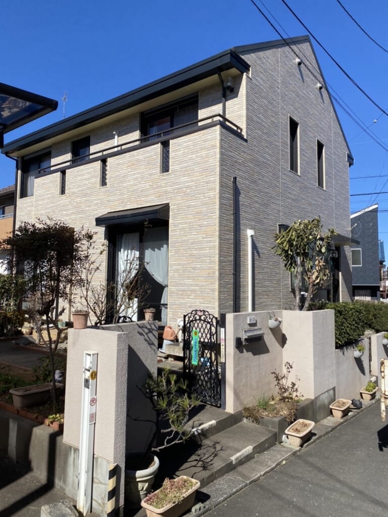 施工後の家