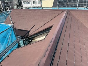 施工前 スレート屋根