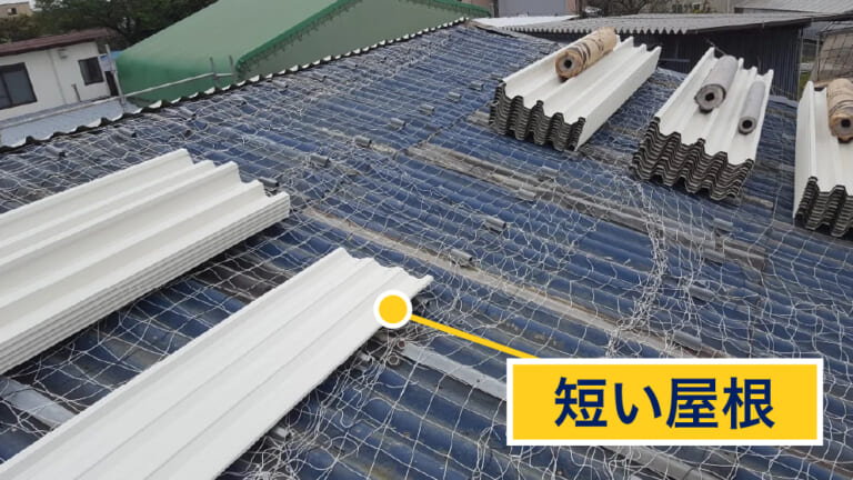 短尺屋根