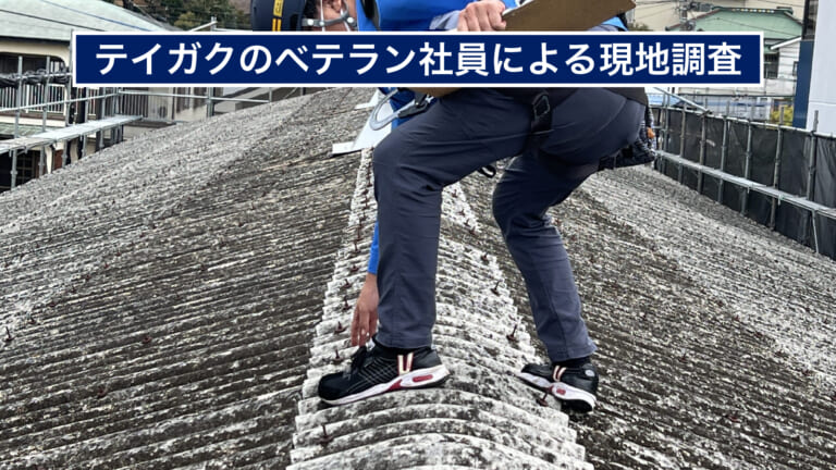 ベテラン社員による現地調査
