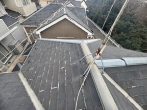 工事前の屋根