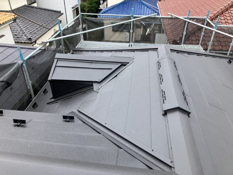 スーパーガルテクト施工後