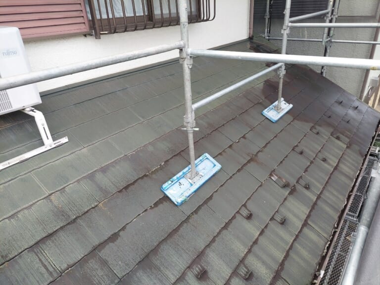 既存の下屋根
