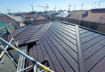 東京都国分寺市の工事完了後の屋根