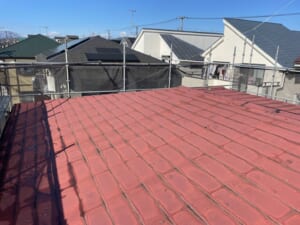 工事前の屋根