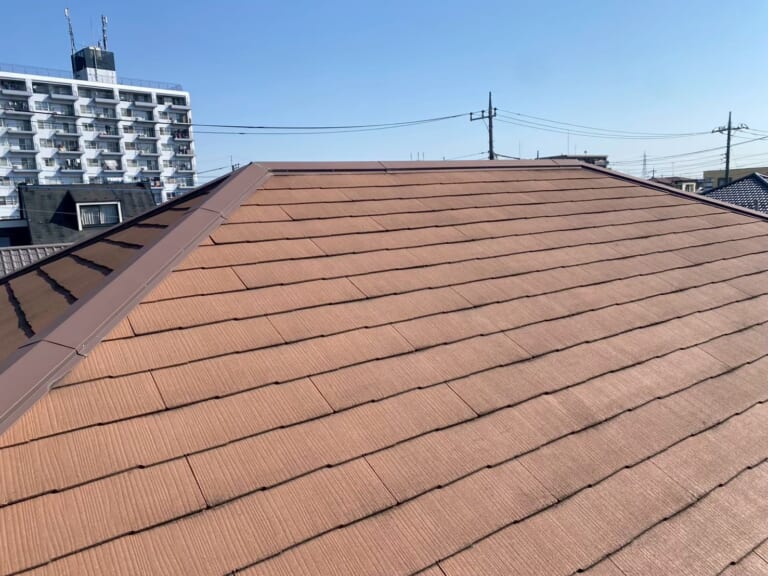 施工前の屋根