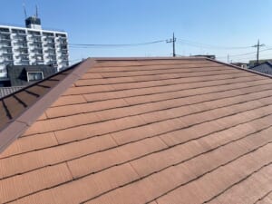 施工前の屋根